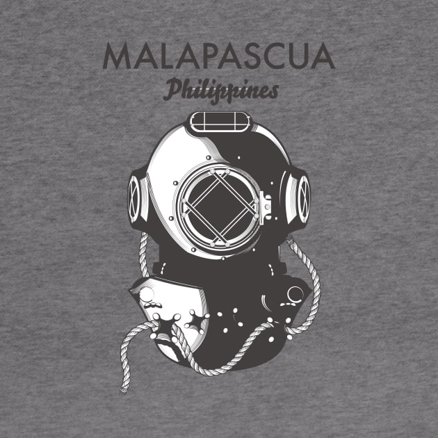 Malapascua Philippines Diving travel poster by nickemporium1